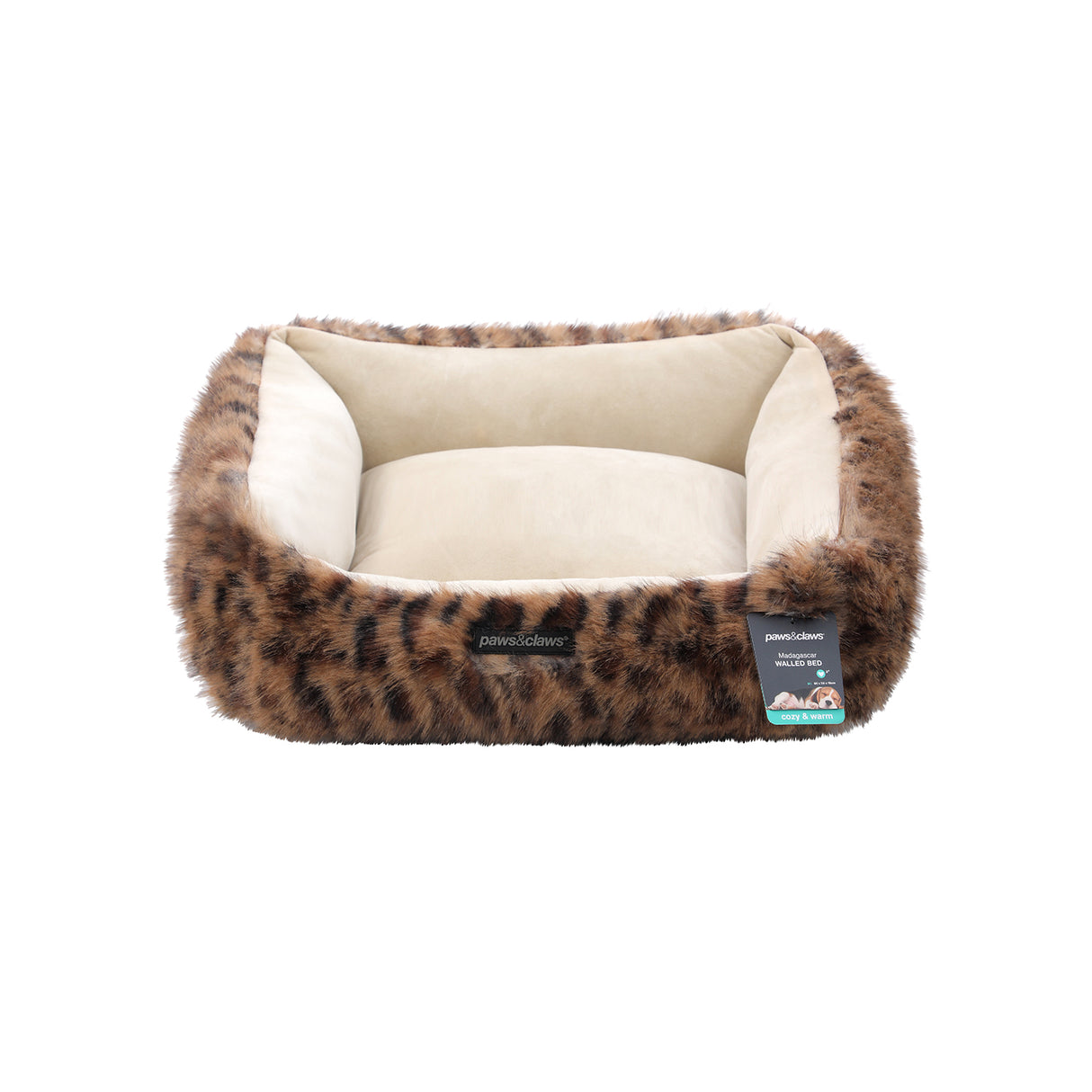 Madagascar Walled Pet Bed