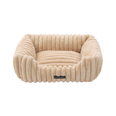 Walled Ribbed Pet Bed 60x50x18cm