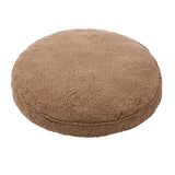 Sherpa Pet Bed Round Flat - 3 Colours
