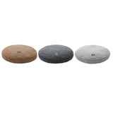 Sherpa Pet Bed Round Flat - 3 Colours
