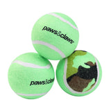 3 Pack Camo Print Tennis Balls