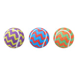 3 Pack Printed Tennis Ball Dog Toy 6cm