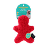 Squeaky Sherpa Plush Dog Toy 17cm x 12cm