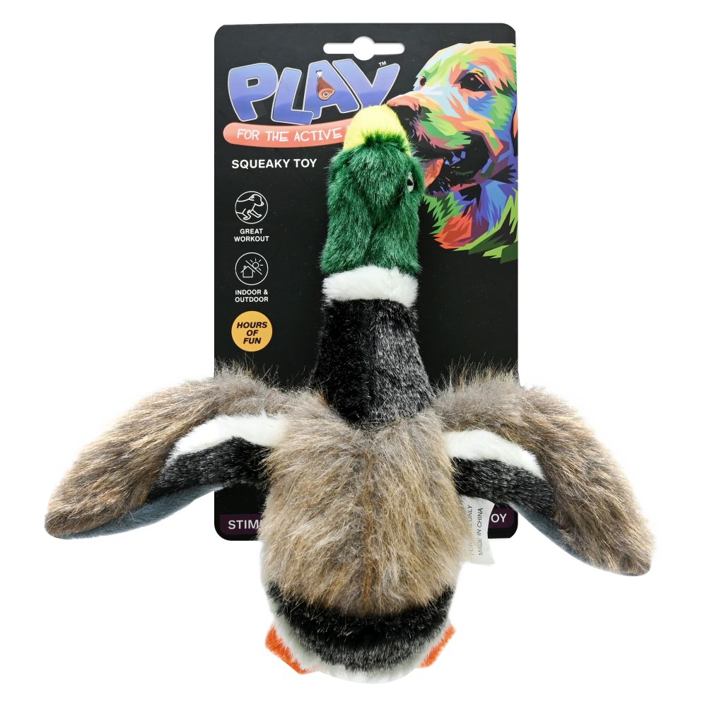Mallard Duck Plush Pet Toy