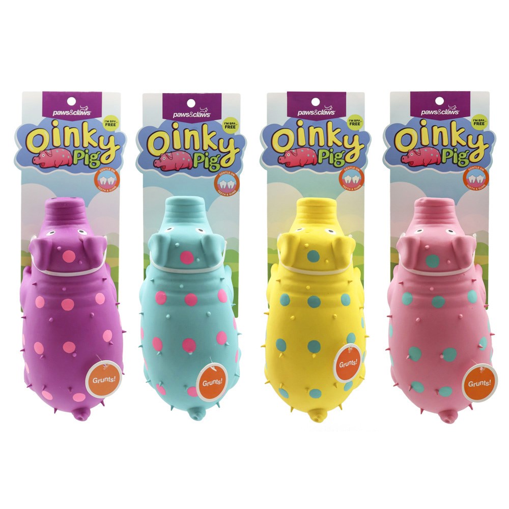 Latex Oinky Pig Pet Toy
