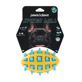 TPR Spikey Football Dog Toy 13cm