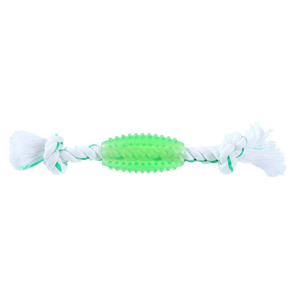 Fresh Breath Pet Dental Rope Toy Mint Flavour - Assorted
