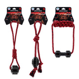 Chomp N Tug Geo TPR Rope Tugger Dog Toy 45cm
