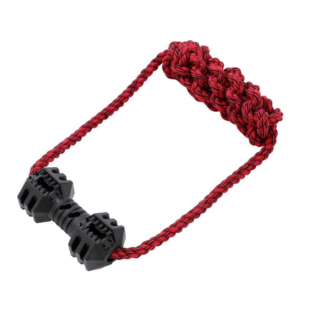 Chomp N Tug Geo TPR Rope Tugger Dog Toy 45cm