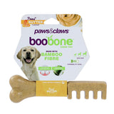 Boobone Toothbrush Dog Chew Toy Peanut Butter Flavour 18.5cm