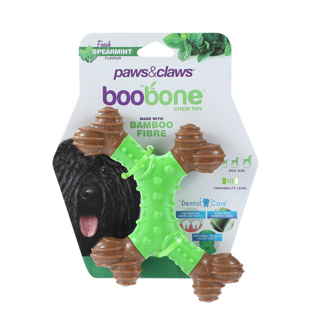 Boobone TPR Dental 4-Way Bone Spearmint 16.5cm