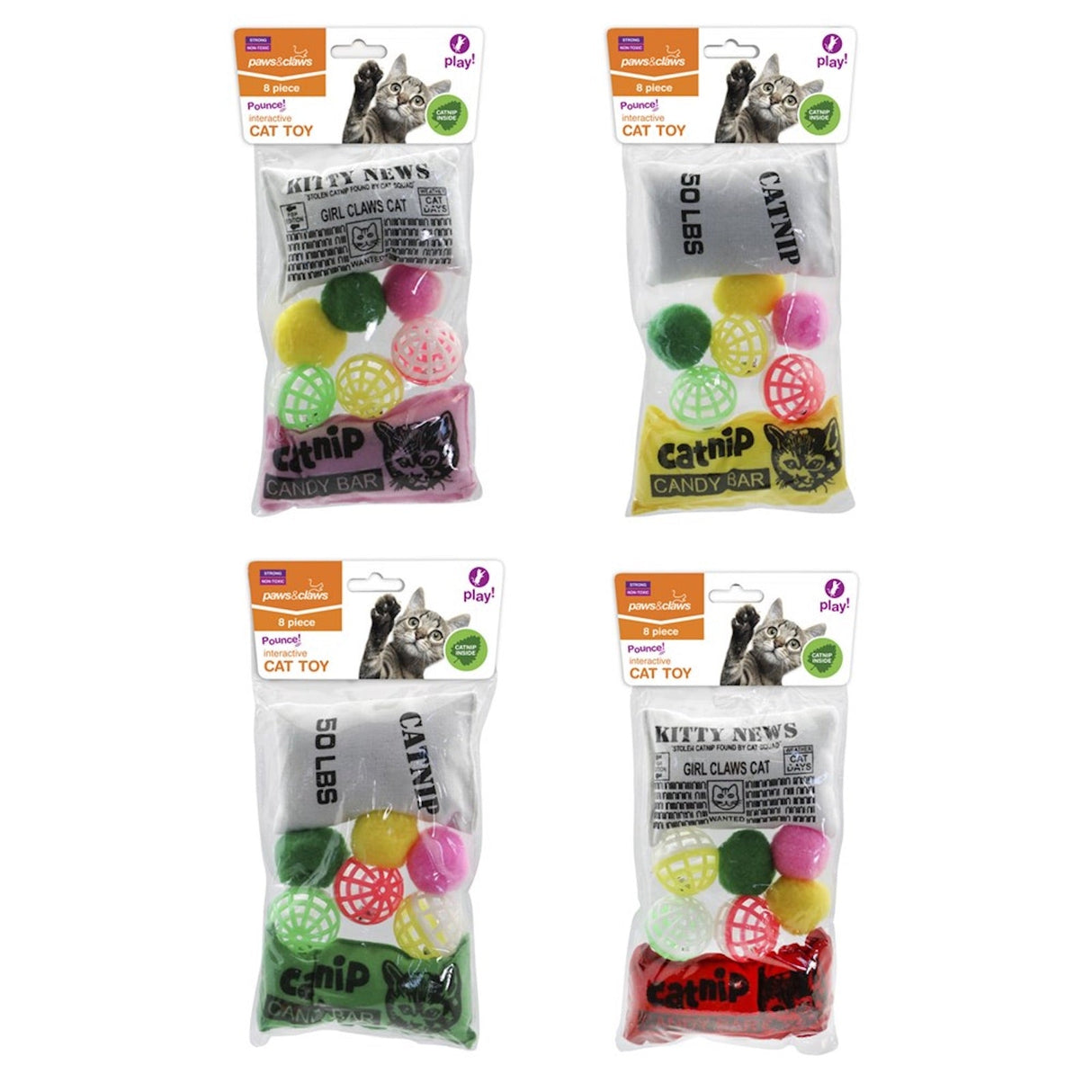 Cat Activity Toy with Catnip