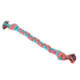 Stretch & Fetch TPR Braided Rope Tugger Dog Toy