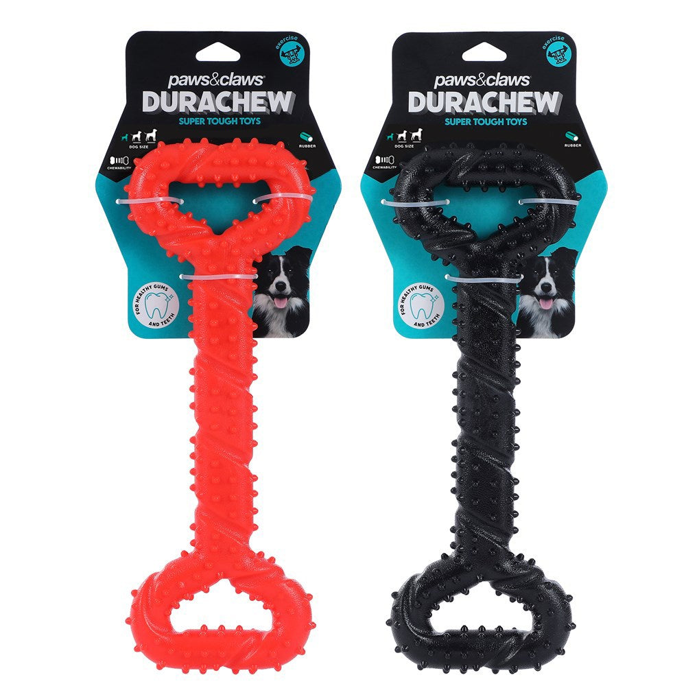 Dura Chew TPR Tugger Dog Toy Large 33.5cm x 12.1cm x 3.5cm