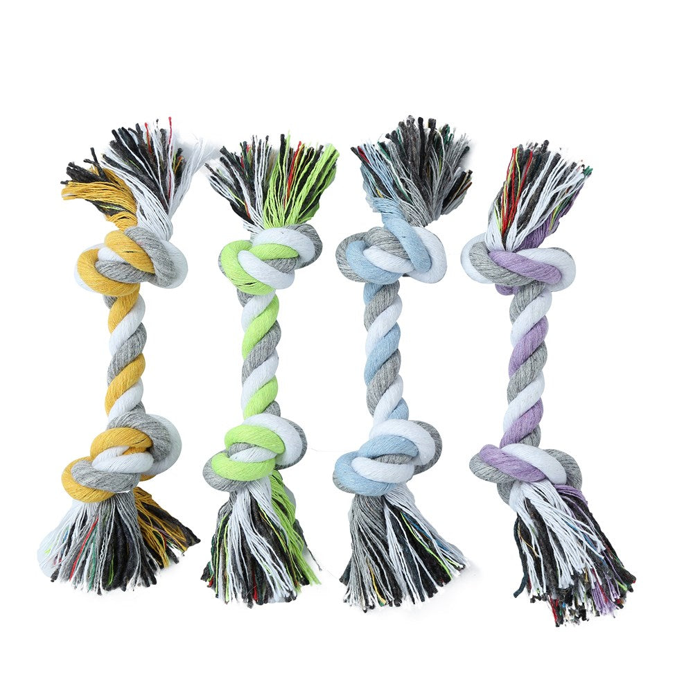 4 Pack Puppy Rope Toys 15cm