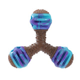 Boobone TPR Giggle Tri Dog Toy Assorted Flavours