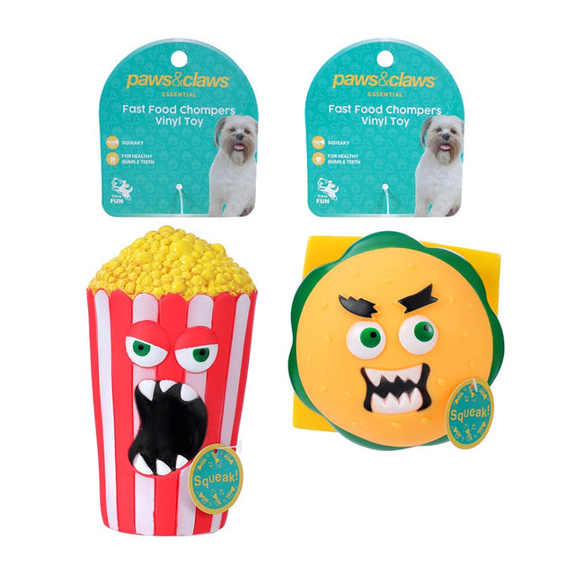 Fast Food Chompers Vinyl Chew Toy