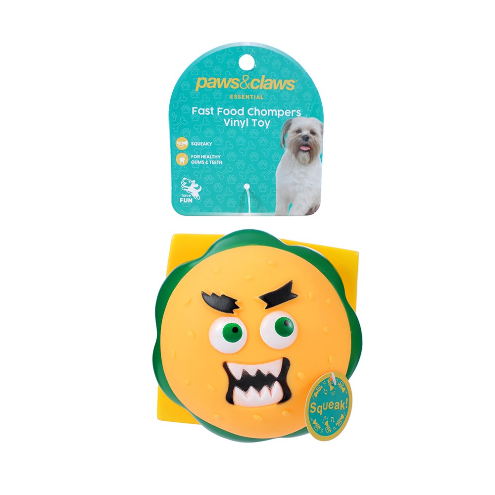Fast Food Chompers Vinyl Chew Toy