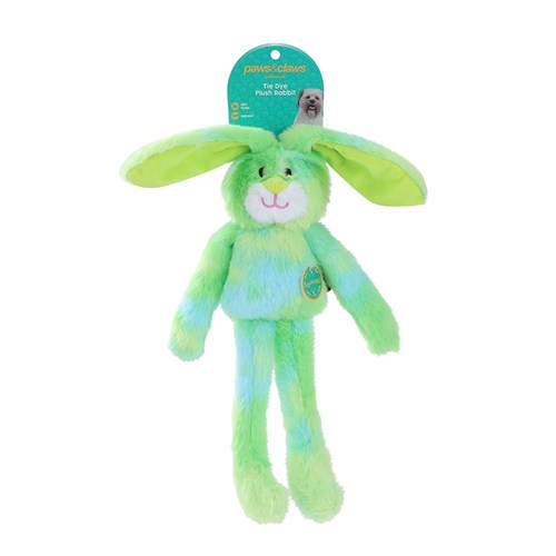 Plush Tie Dye Rabbit Pet Toy
