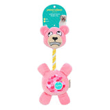 Plush Farm Animals With Squeaker Pet Toy