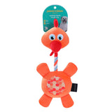 Plush Farm Animals With Squeaker Dog Toy
