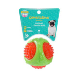 TPR Dental Squeaky Ball Dog Toy 8cm