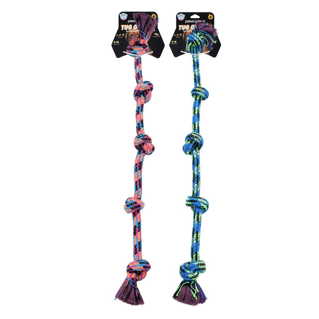 Tug-Of-War XL Rope Dog Toy 2 Assorted Colours