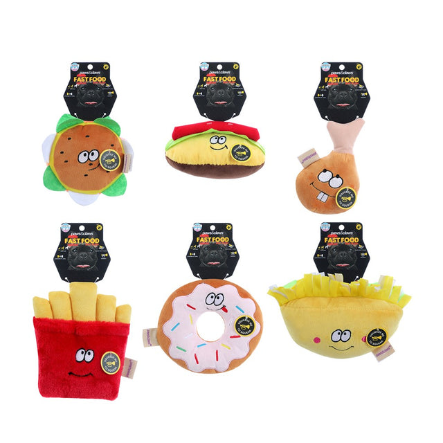 Fast Food Plush Toy - Assorted