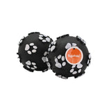 Paw Print Chew Ball - 2 Pack