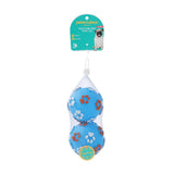 2 Pack Paw Print Chew Ball