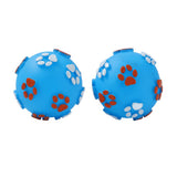 2 Pack Paw Print Chew Ball