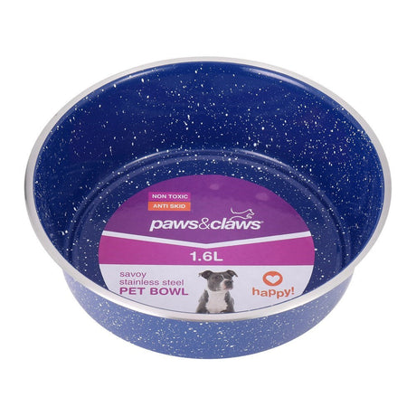 Savoy Stainless Steel Pet Bowl - Large
