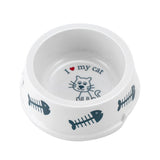 Printed Melamine Cat Bowl 200ml - Assorted