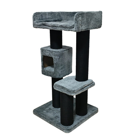 Catsby Mega Hideaway Cat Lounger with Platform 120 x 70 x 60cm