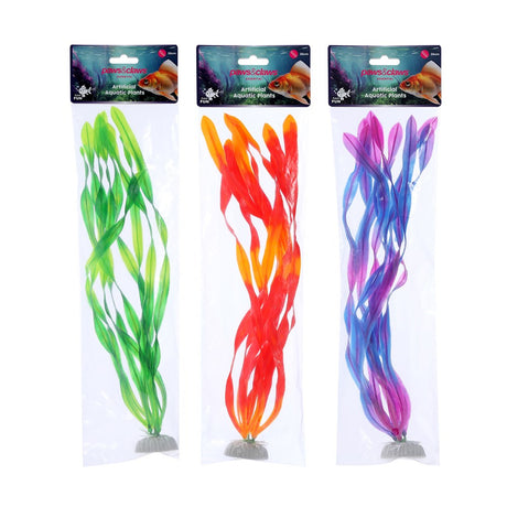 3 Pack Artificial Aquatic Plant 36cm Assorted