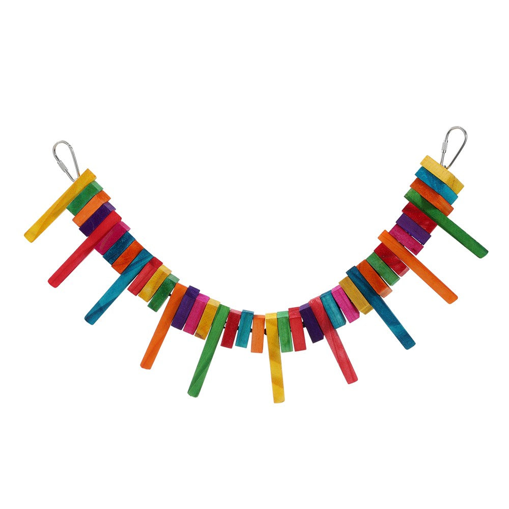 Parrot Flexible Swing Wooden Toy 39 x 5cm