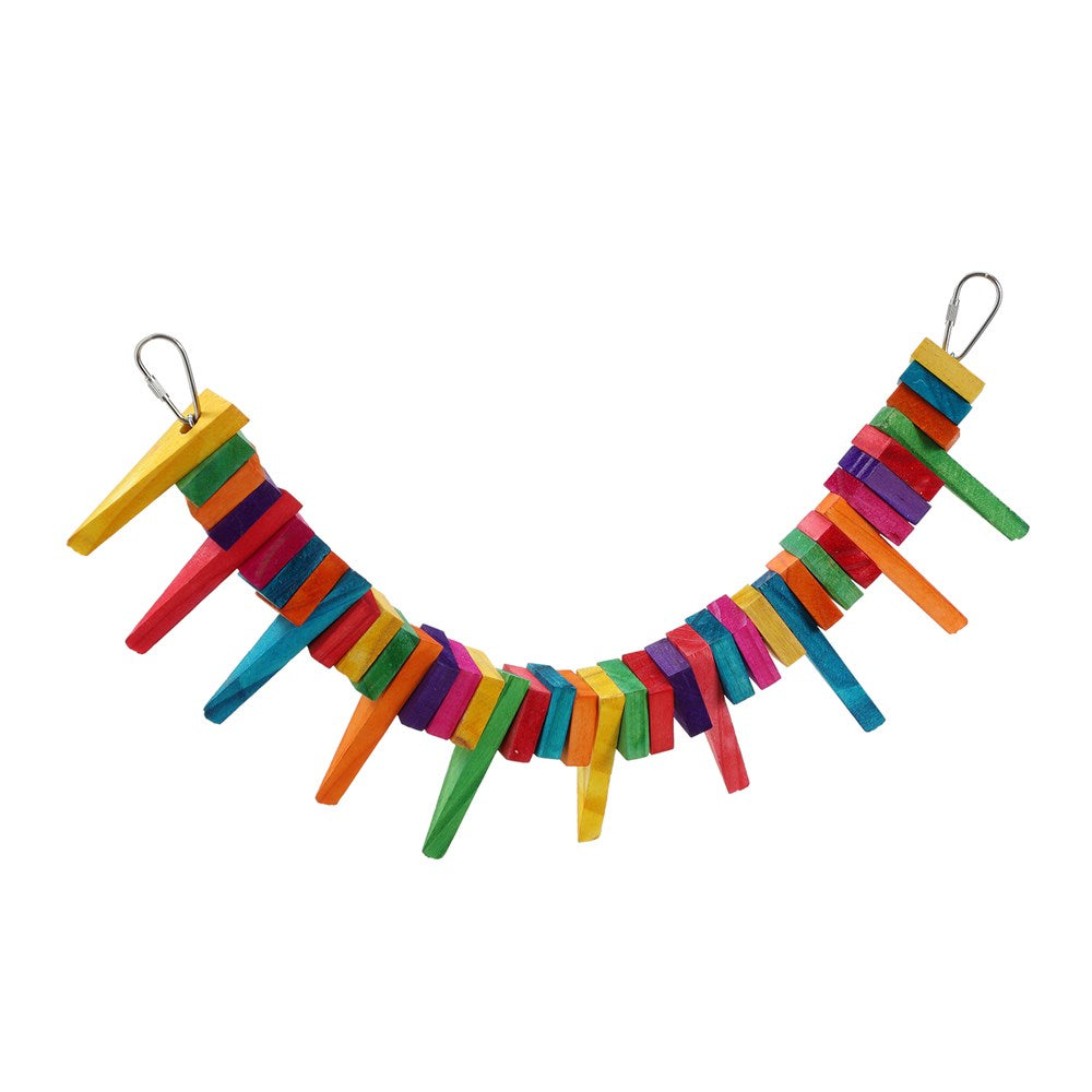 Parrot Flexible Swing Wooden Toy 39 x 5cm