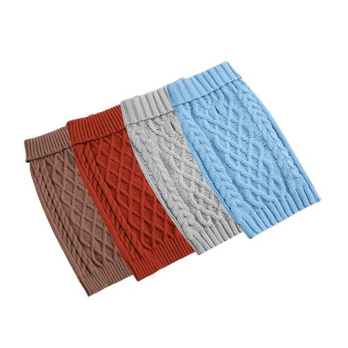 Cable Knit Pet Jumper