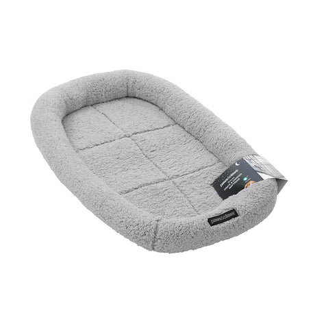 Slimline Sherpa Crate Mat Small 75cm x 45cm Grey