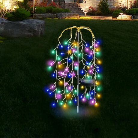 Solar Willow Light - Multicoloured