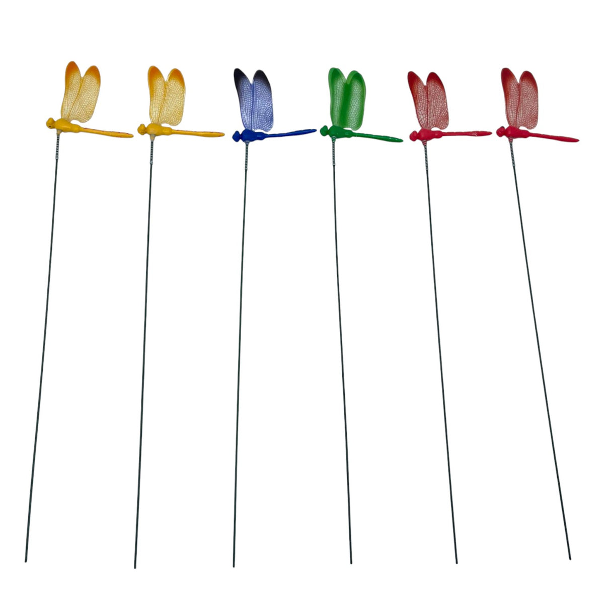 Dragonfly Garden Stakes - 6 Pack
