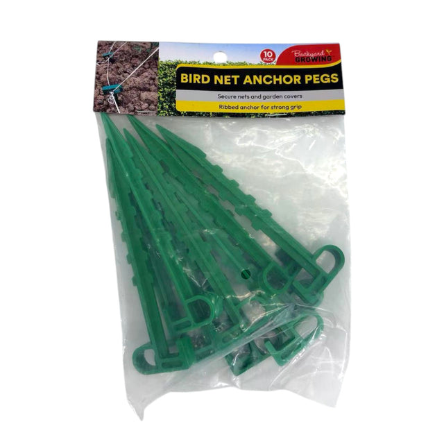 Bird Netting Anchors - 10 Pack