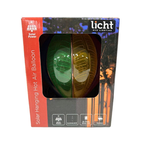 Solar Hot Air Balloon - 20 LED