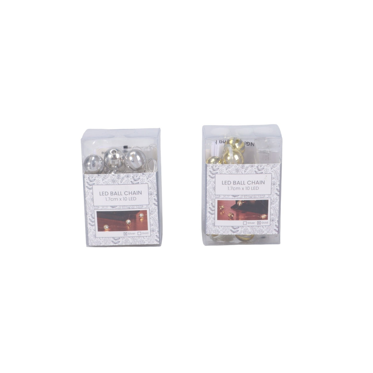 LED Ball Light 2 Assorted