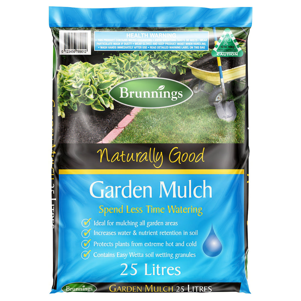 Brunnings Naturally Good Garden Mulch 25 Litres