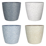 Self-Watering Plant Pot - Stone Finish
