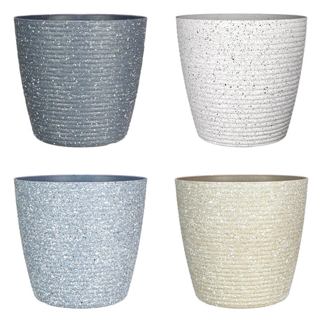 Self-Watering Plant Pot - Stone Finish