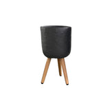 Textured Tripod Plant Pot - Medium