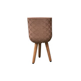 Textured Tripod Plant Pot - Medium