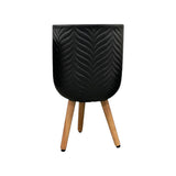 Textured Tripod Plant Pot - Large